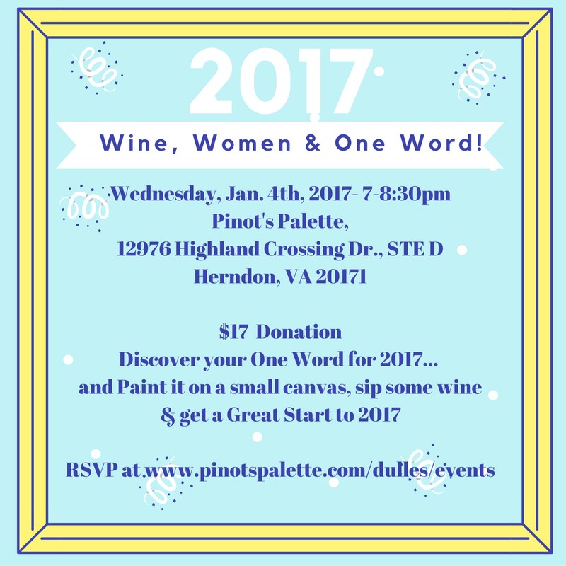 women, Wine and ONE Word! 